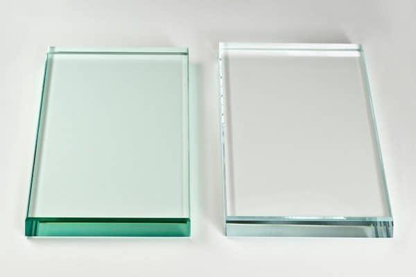 Low Iron Glass Shelf — Ultra-Clear Tempered, Cut to Size